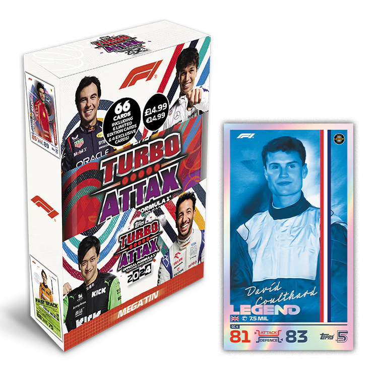 Formula 1 2024 Turbo Attax - Mega Tin - Revved Up