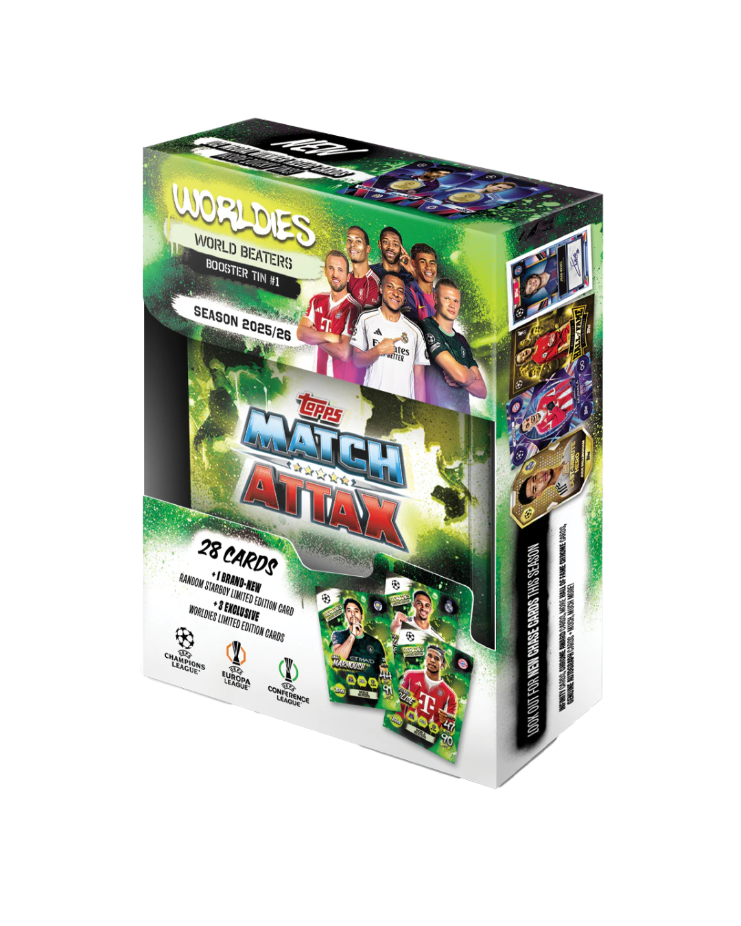 UCC Match Attax 2025/26 - Mini Tin - World Beaters