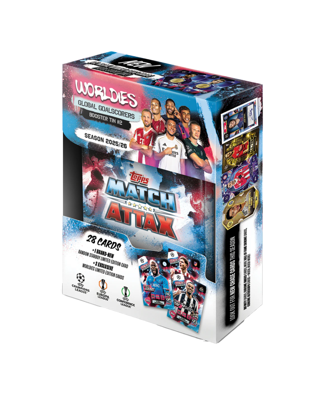 UCC Match Attax 2025/26 - Mini Tin - Global Goalscorers