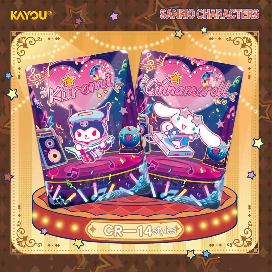 Kayou Sanrio Characters Wave 3 Tier 2 Starfall Whispers Trading Cards Box – 30 Packs