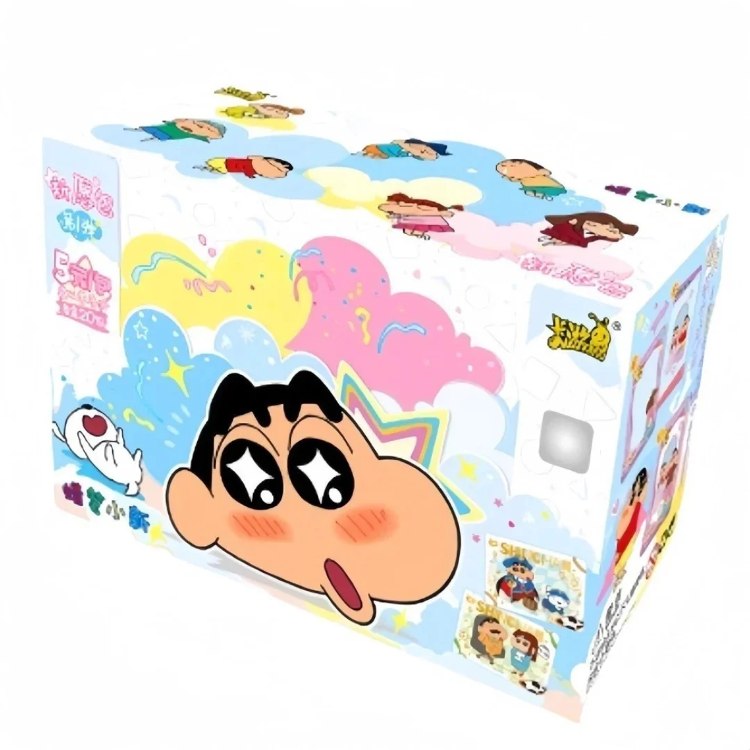 Kayou Crayon Shinchan Wave 1 Tier 3 Sealed Trading Cards Box 20 Packs Officially Licensed Product
