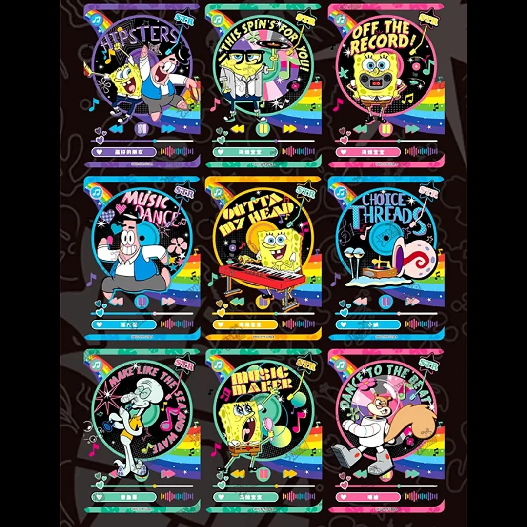 Kayou Spongebob 25th Anniversary Wave 1 Tier 3 Sealed Booster Box Bikini Bottom Squarepants (10 Packs of 5 Cards each ) Limited Edition