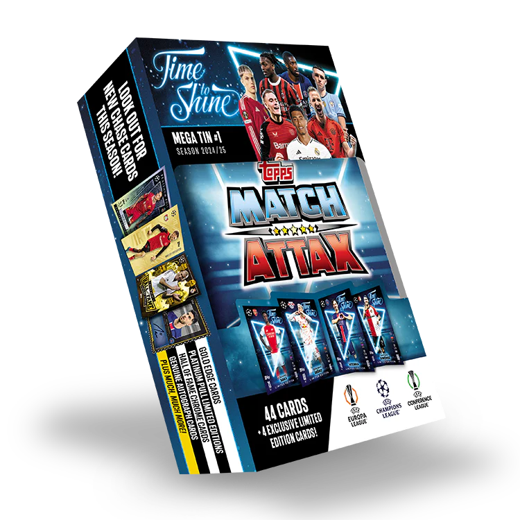 Match Attax 24/25 - Mega Tin 'Time to Shine' - Tin 1