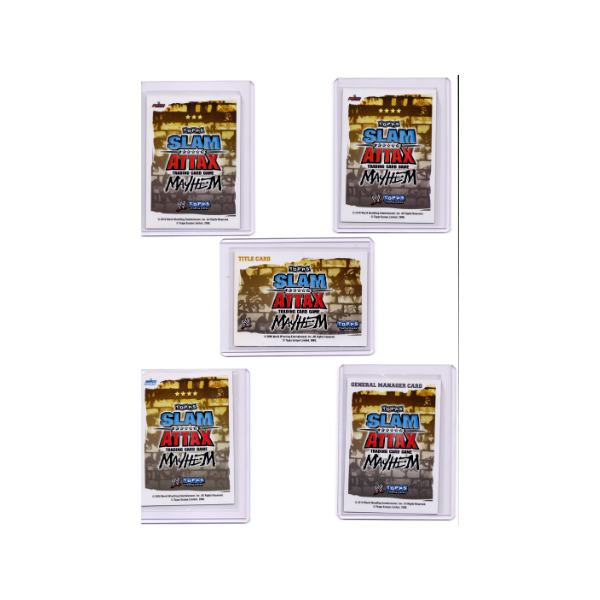 Slam Attax 2010 - Handpicked Cards (5 cards)