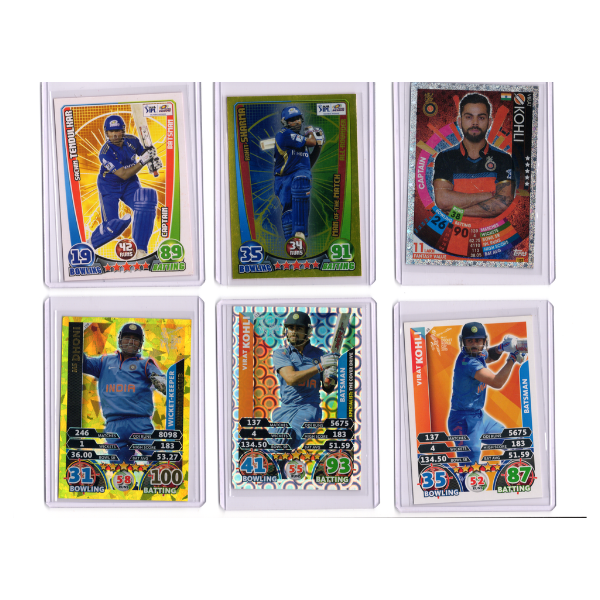 Cricket Attax - Handpicked Cards (15 Cards)