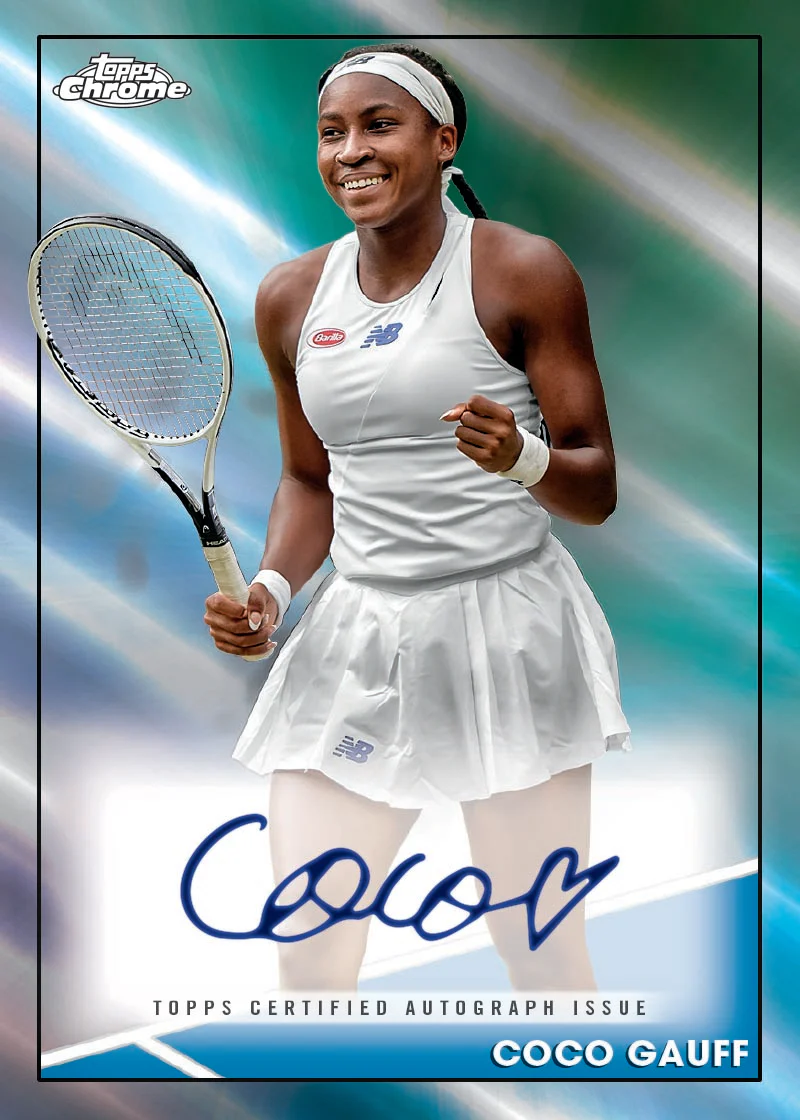 2021 Topps Tennis Chrome - Hobby Box