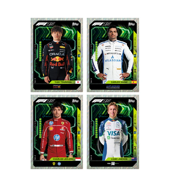 Topps Turbo Attax Formula 1® 2025 Trading and Collectible Card Game (Champions Pack)