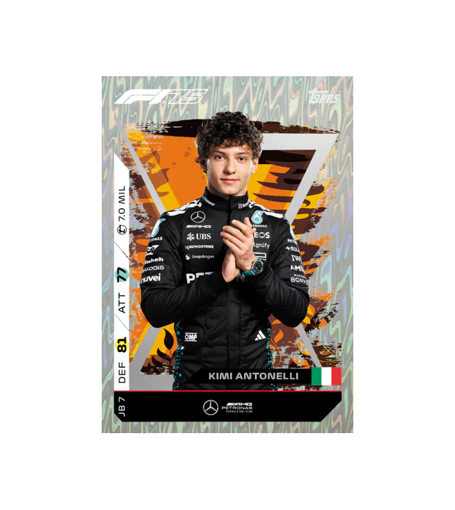 Topps Turbo Attax Formula 1® 2025 Trading and Collectible Card Game (Jumbo Pack)
