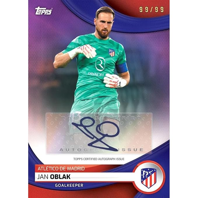 Topps Atlético De Madrid Card Game Official Team Set 23/24