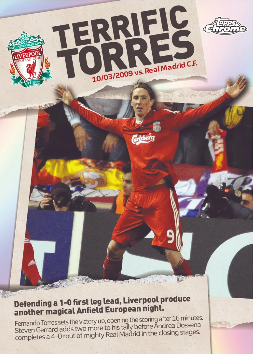 Topps® Chrome Liverpool F.C. 23/24