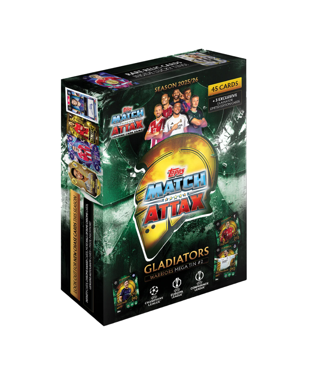 UCC Match Attax 2025/26 - Mega Tin - Warriors